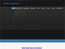 Tablet Screenshot of huskydogstore.com